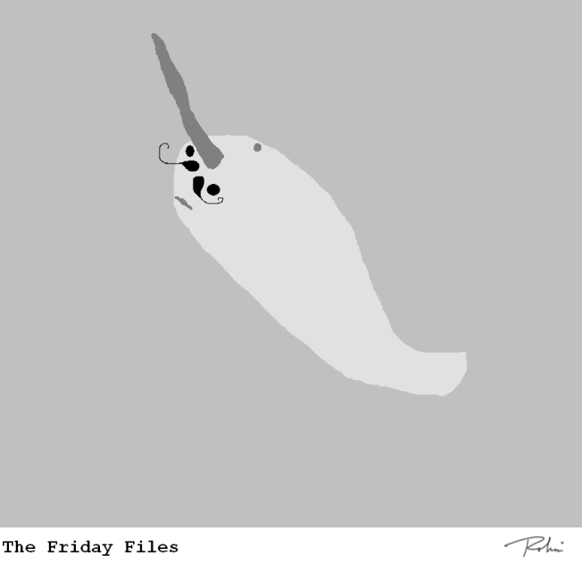 NARWAHL NARWHAL NARWHAL NARWAHL yay!  Fast and loose with my H's!
